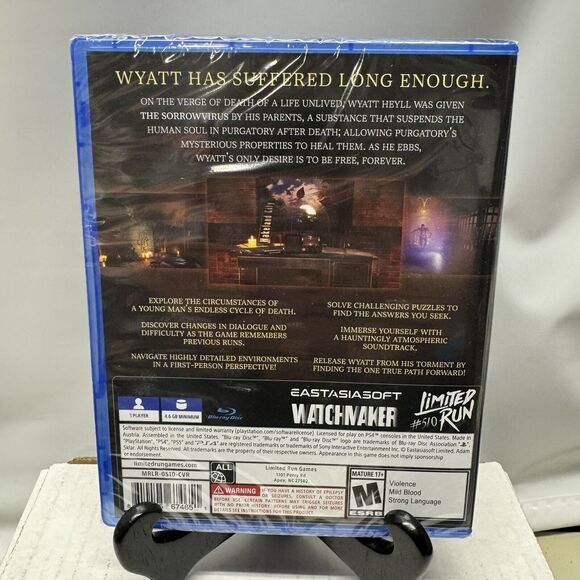 The Sorrowvirus A Short Story PS4 Limited Run Games #510 Sony Playstation 4 New - Picture 2 of 6